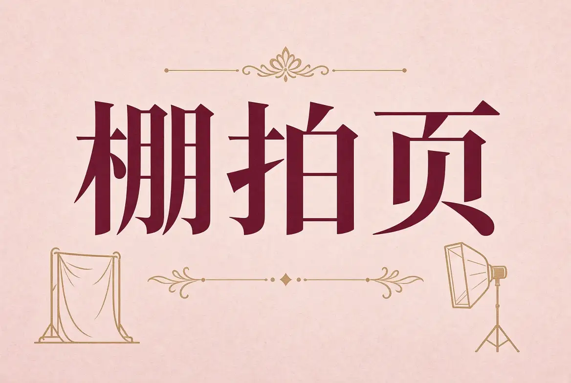 造型现场配图